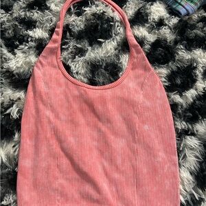 Stylish Pink halter top